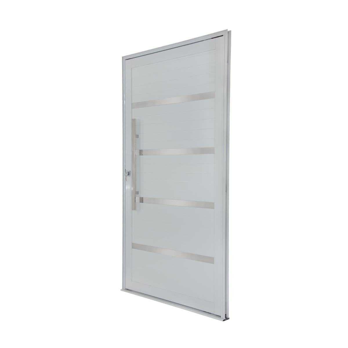 Porta Pivotante Com Friso